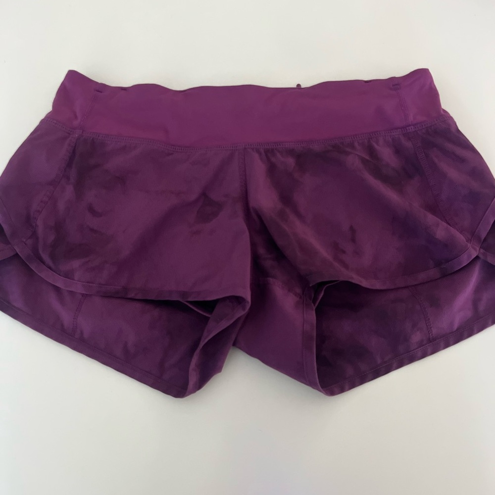 Lululemon Purple Athletic Shorts